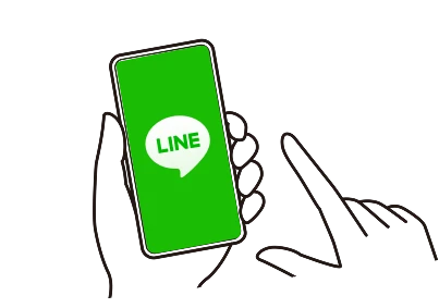 LINEでの予約