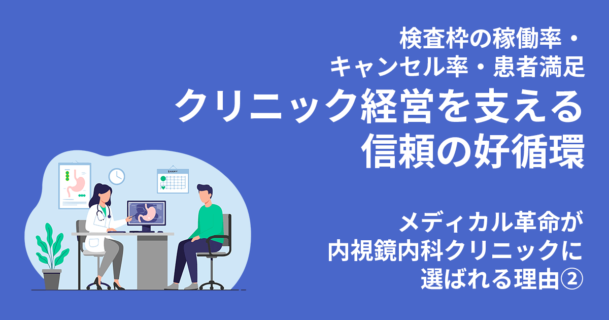 メディカル革命が内視鏡内科クリニックに選ばれる理由02